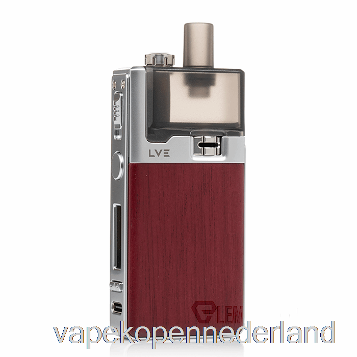 Elektronische Sigaret Vape Lve Orion 2 40w Pod-systeem Paars Hart / Zilver